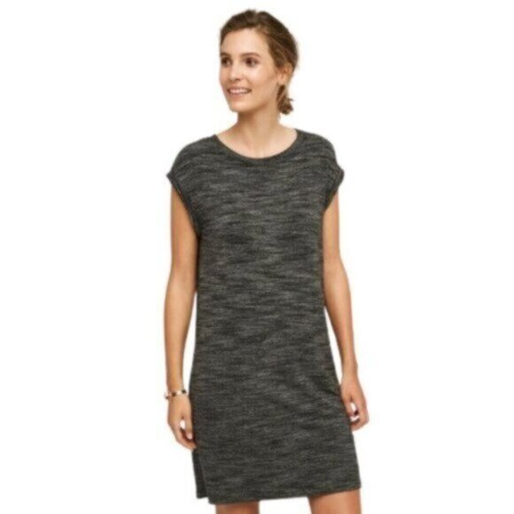 Cloth & Stone | Women's Heather Dark Gray Soft Knit Sheath Dress Size XS - Picture 1 of 9
